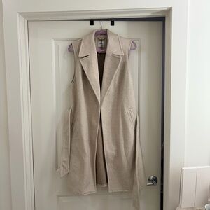 Zara Cream Sleeveless Vest